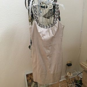 Beautiful Bisou Bisou metallic cocktail dress!